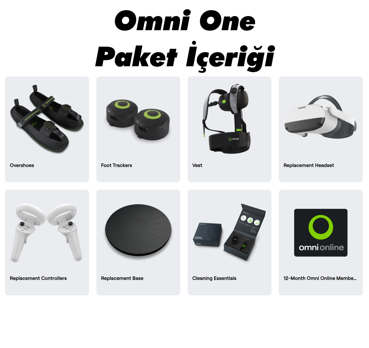Virtuix Omni One Sanal Gerçeklik Platformu